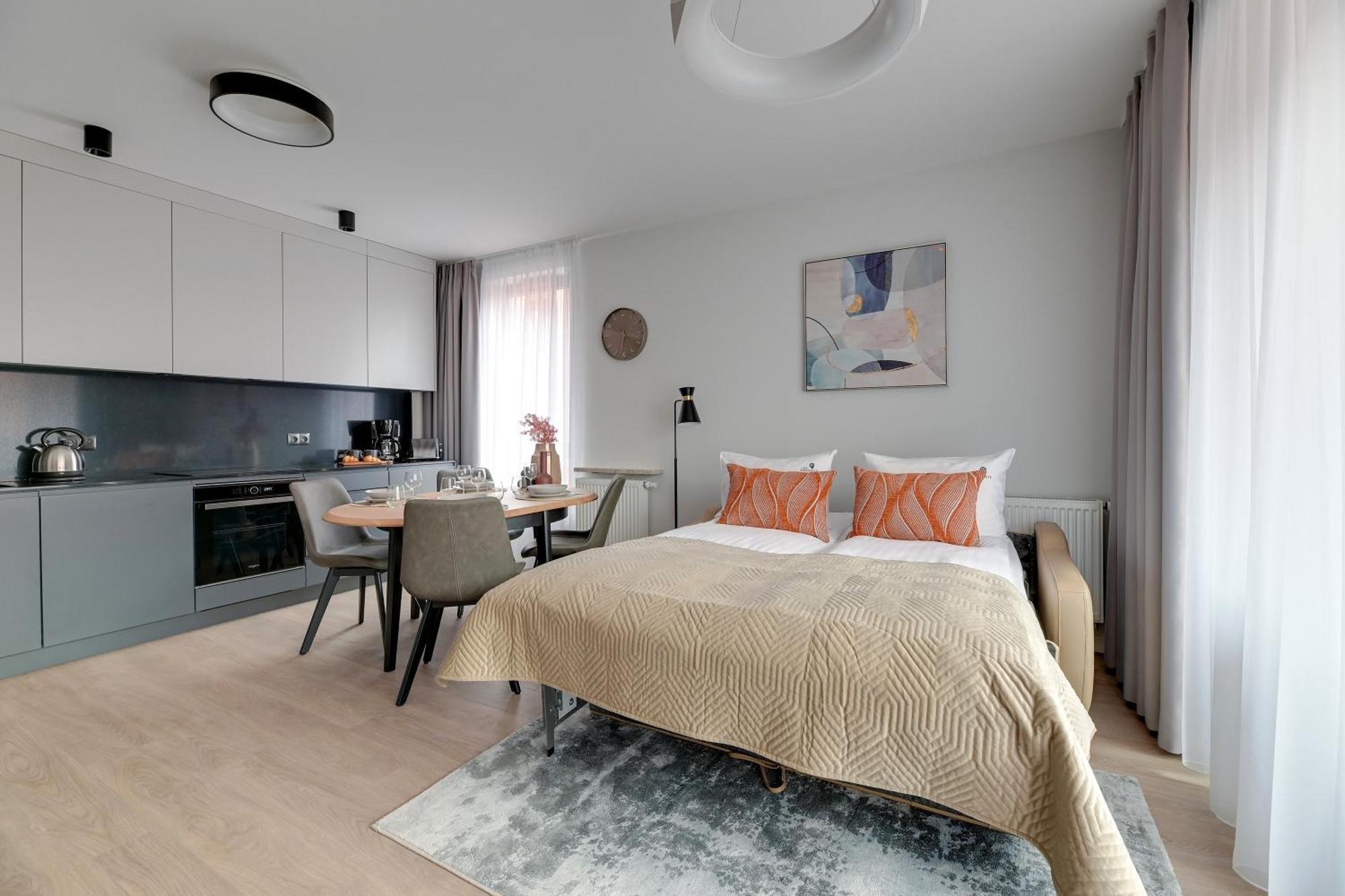 Scala 60H City Center Premium Apartments With Parking By Lion Apartments Gdansk Exterior photo