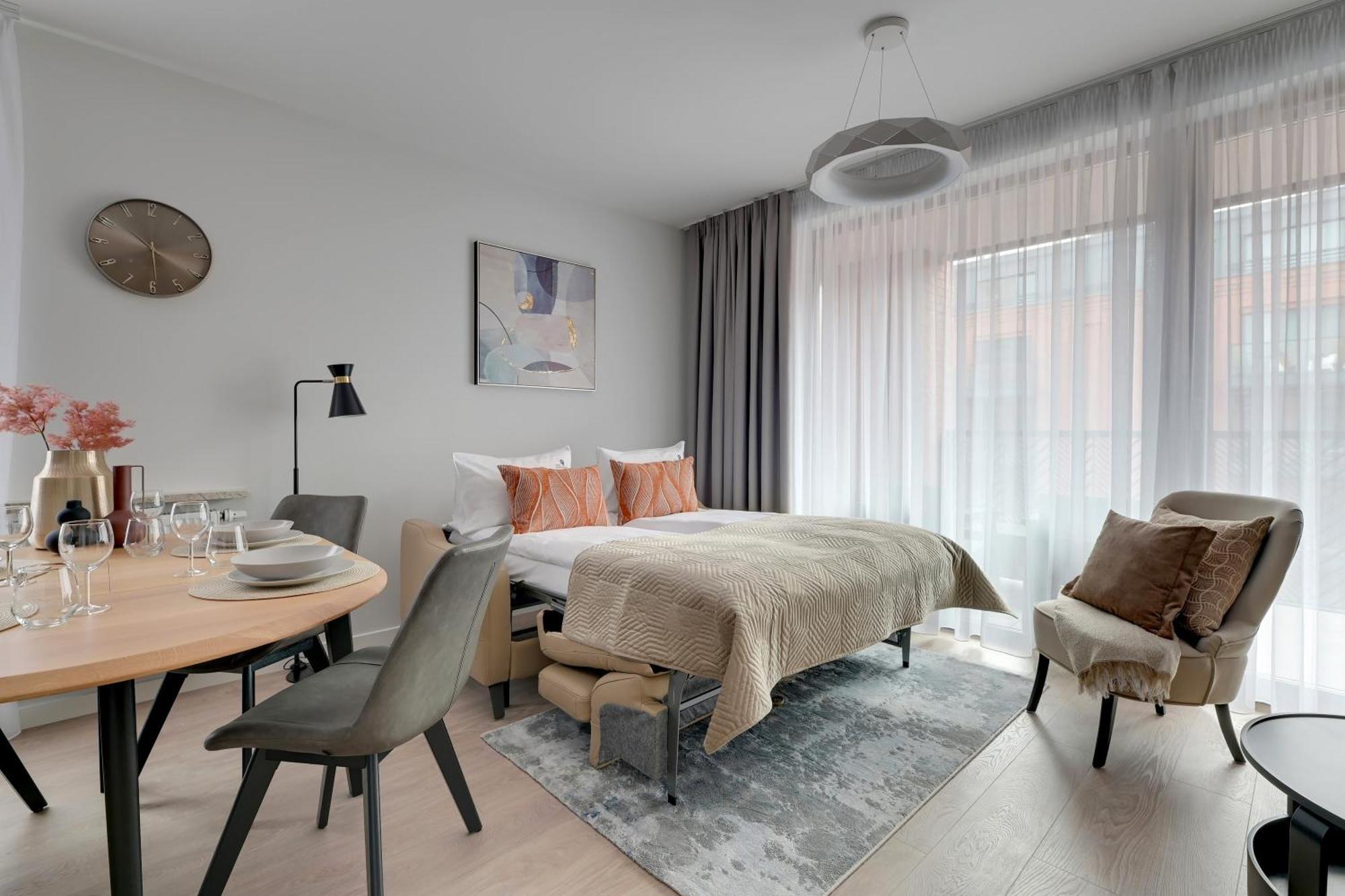 Scala 60H City Center Premium Apartments With Parking By Lion Apartments Gdansk Exterior photo